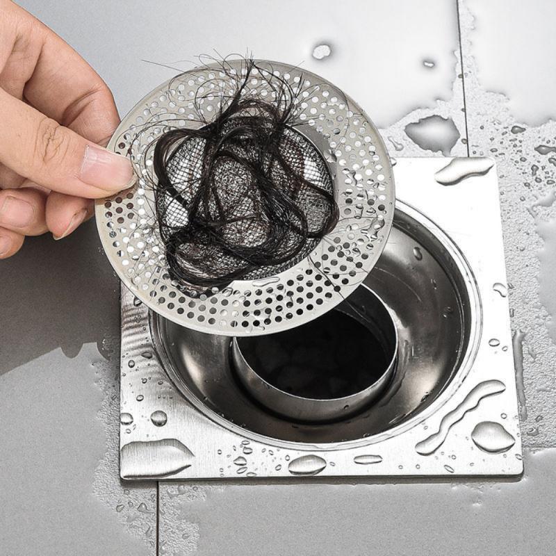 Sink Drain Hair Catcher – Silicone Drain Protector
