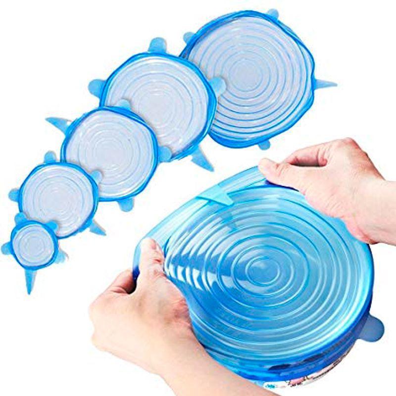 Reusable Silicone Stretch Lids – Food Storage Covers