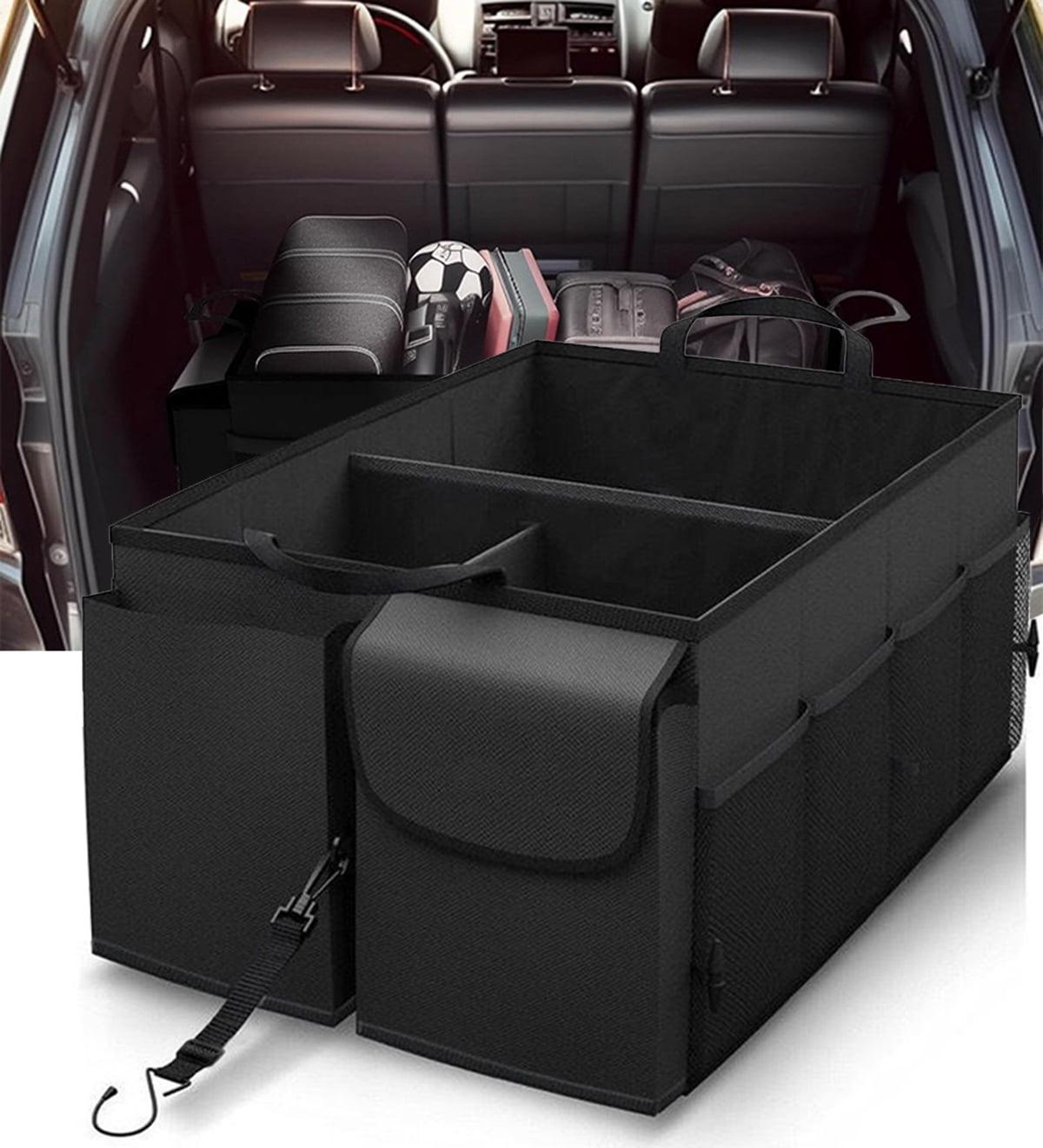 Foldable Car Trunk Organiser – Multi-Compartment Boot Storage