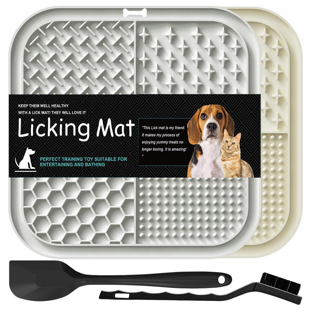 Dog Lick Mat – Pet Enrichment & Treat Mat