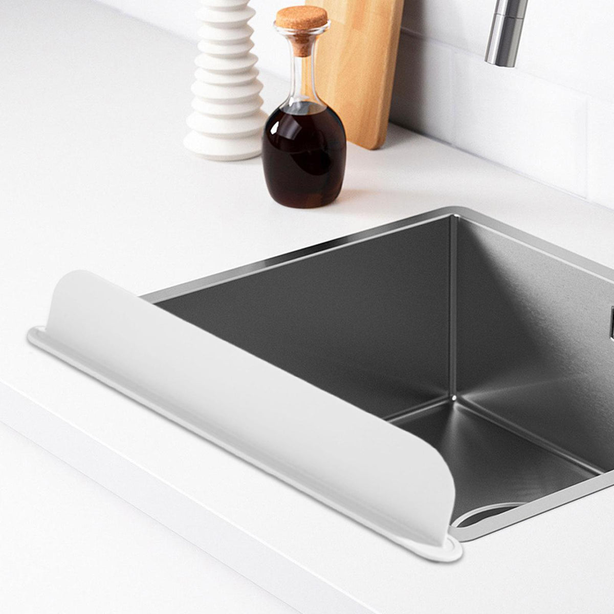 Silicone Sink Splash Guard – Waterproof Sink Protecto