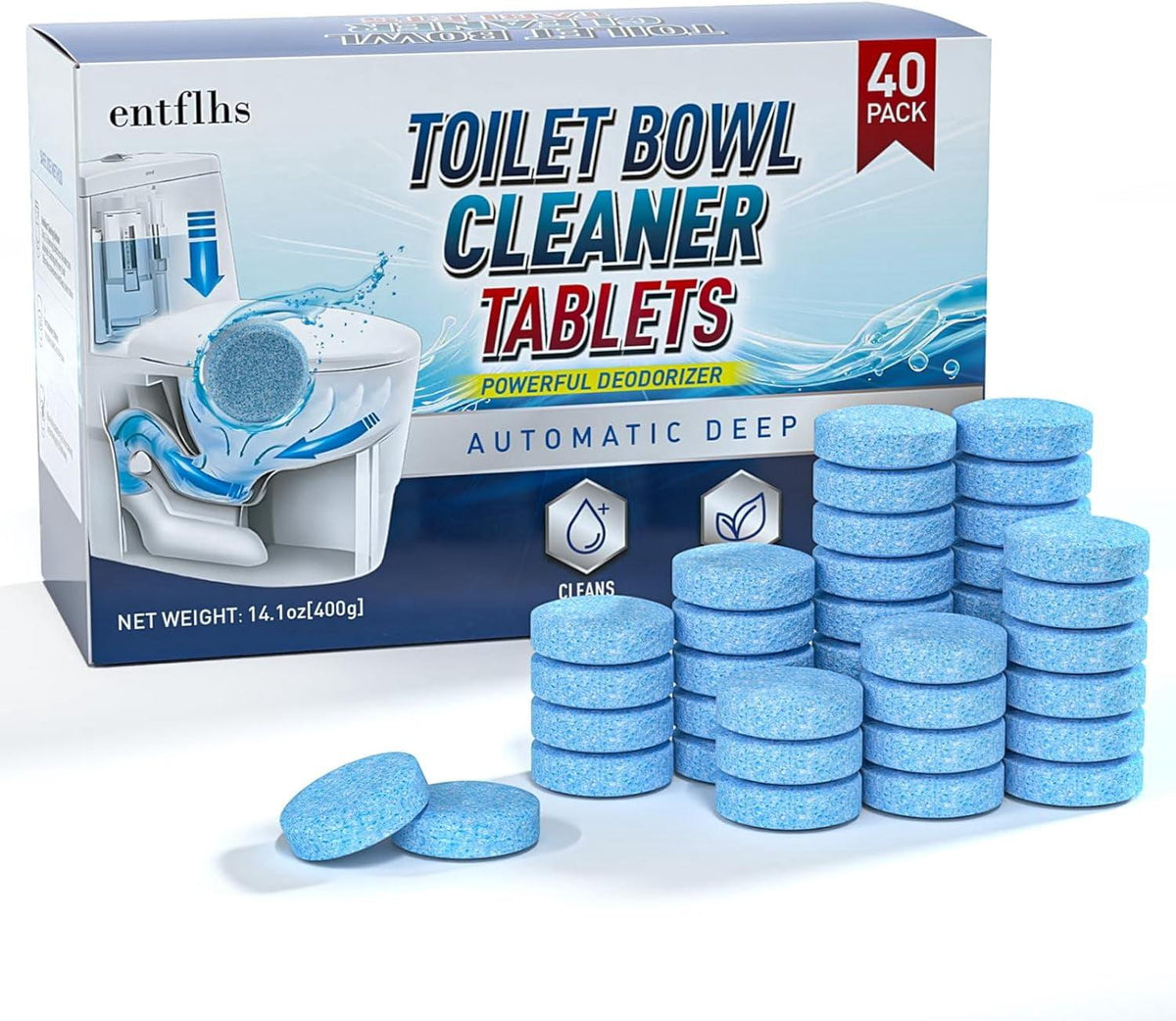 Toilet Cleaning Tablets – Automatic Toilet Bowl Cleaner