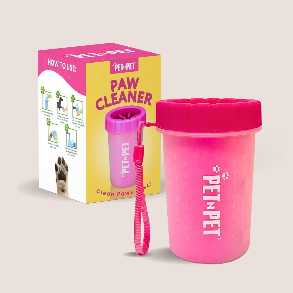 Dog Paw Cleaner – Portable Pet Paw Cleaning Cup