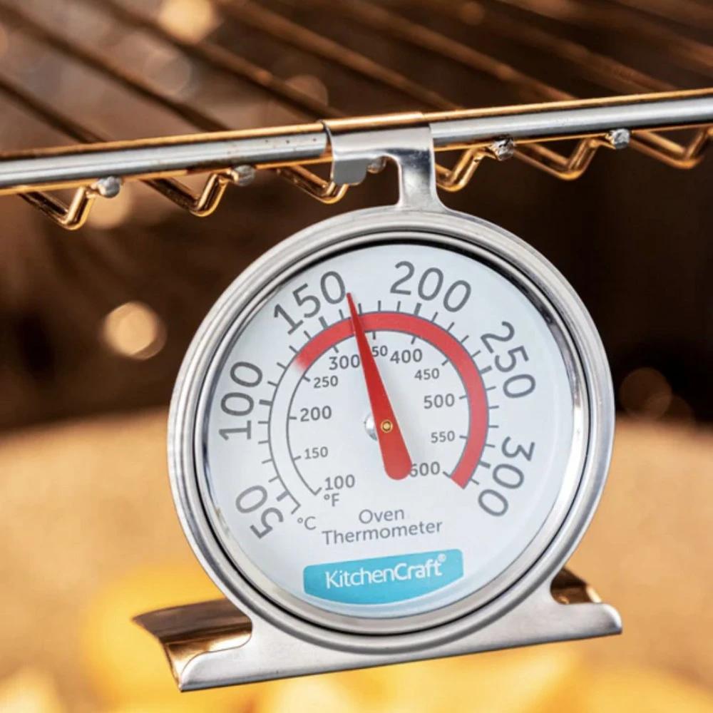 Oven Thermometer – Accurate Stainless Steel Temperature Gauge