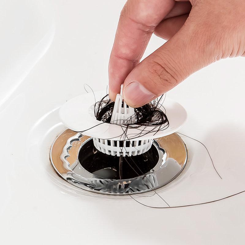Sink Drain Hair Catcher – Silicone Drain Protector