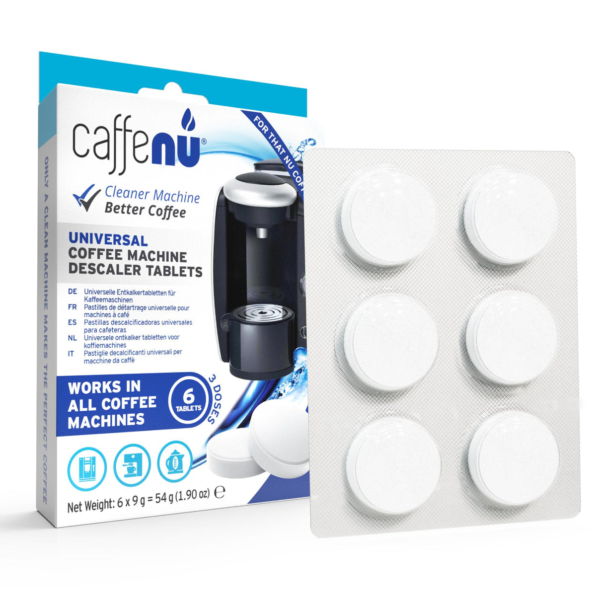 Coffee Machine Descaling Tablets – Premium Limescale Remover