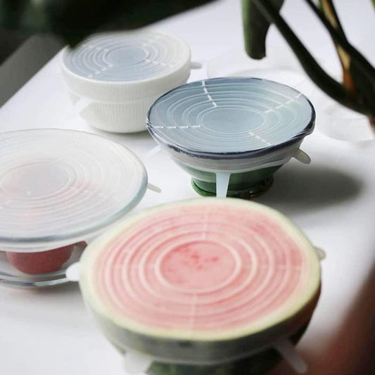 Reusable Silicone Stretch Lids – Food Storage Covers