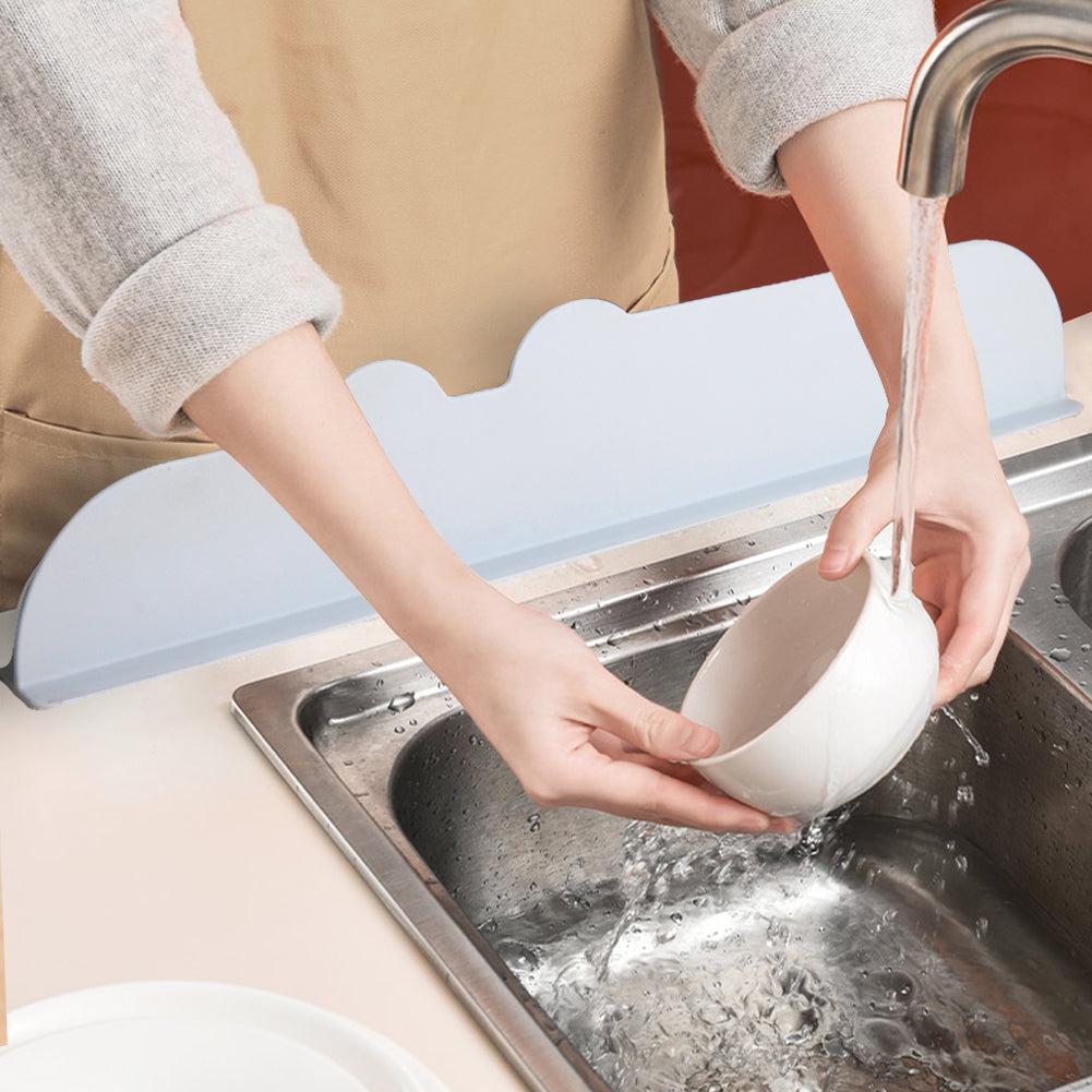 Silicone Sink Splash Guard – Waterproof Sink Protecto