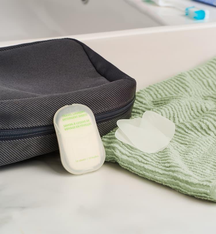 Travel Laundry Soap Sheets – Portable Dissolvable Detergent Sheets
