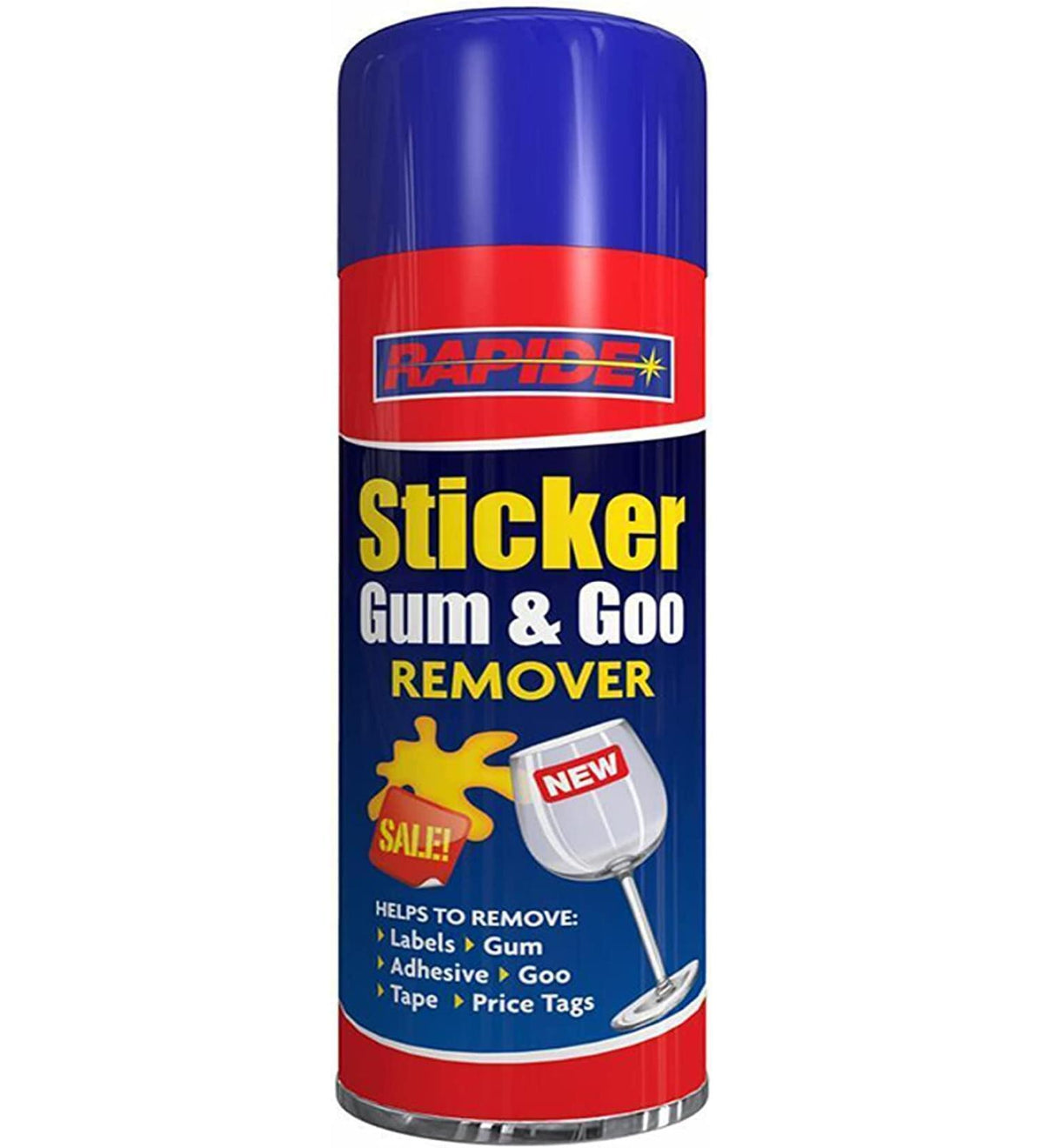 Goo & Sticker Remover Spray – Adhesive Residue Cleaner