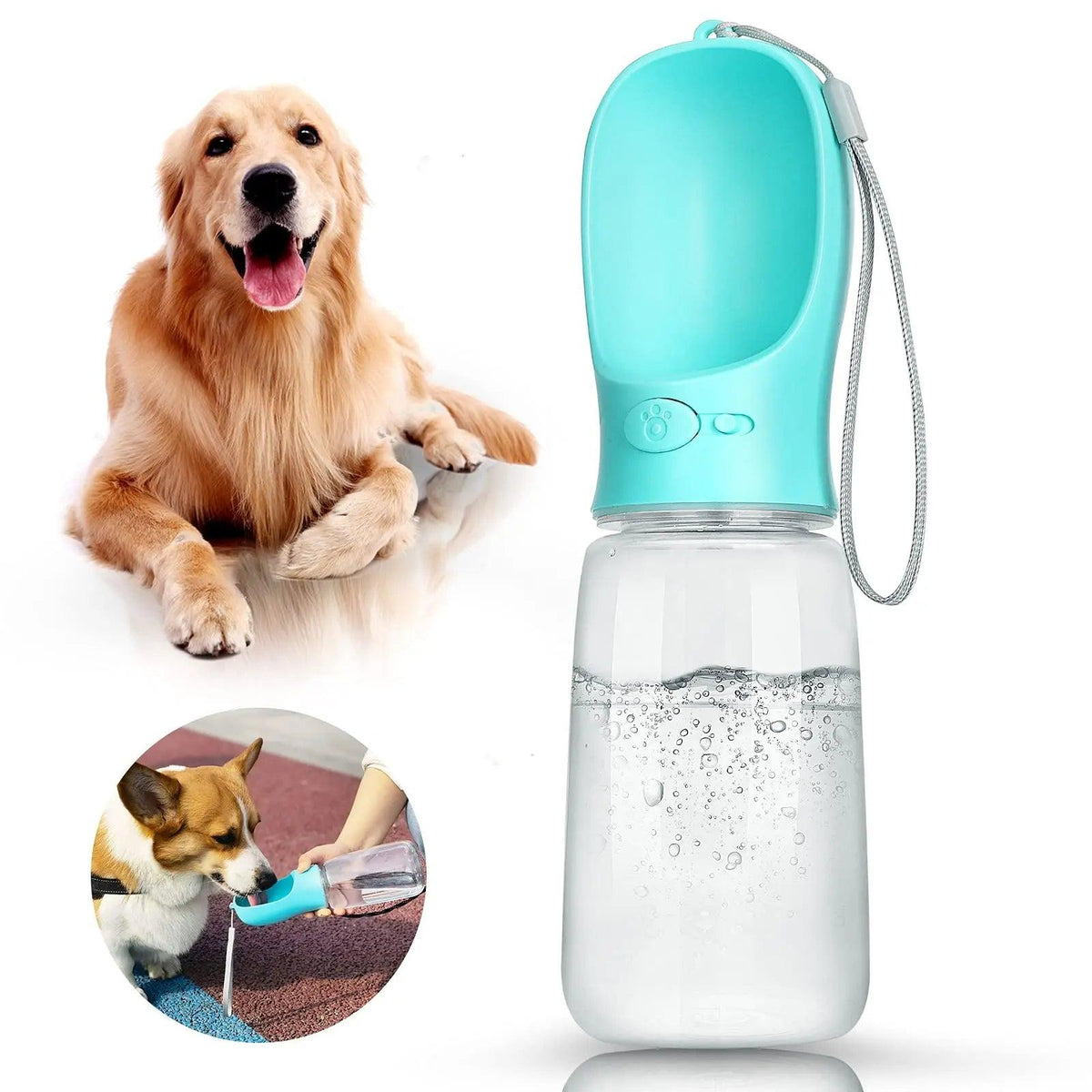 Portable Dog Water Bottle – Travel Water Dispense