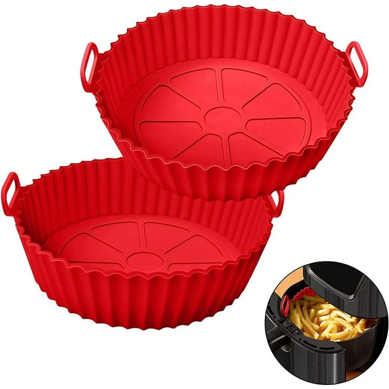 Silicone Air Fryer Liners – Non-Stick Reusable Baking Tray