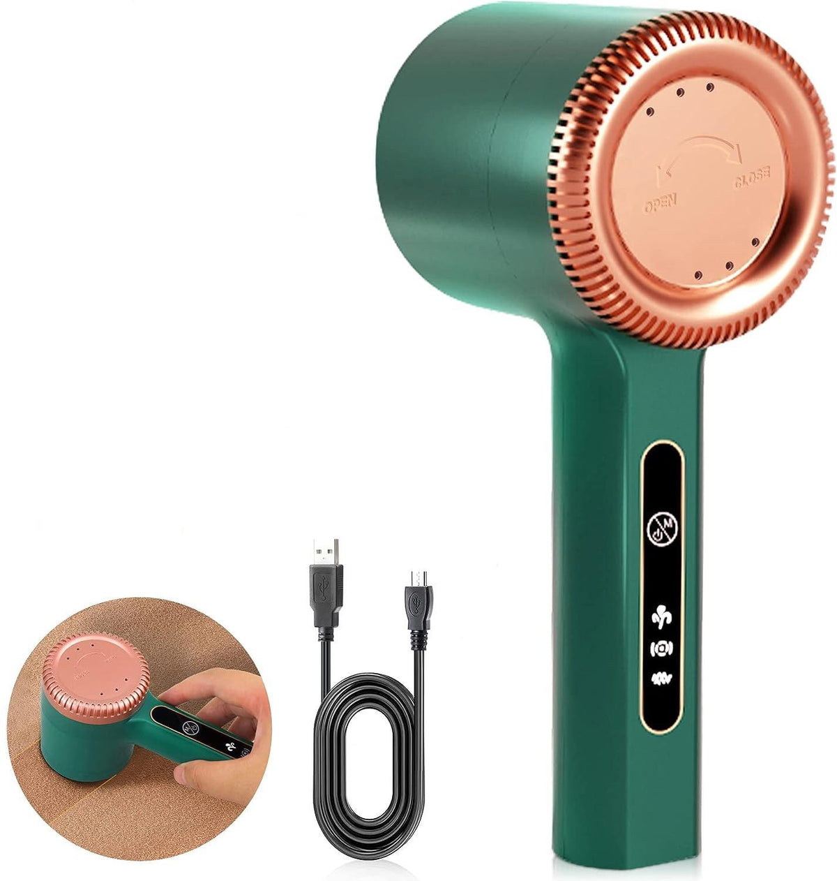 Rechargeable Fabric Shaver – Electric Lint & Fuzz Remover
