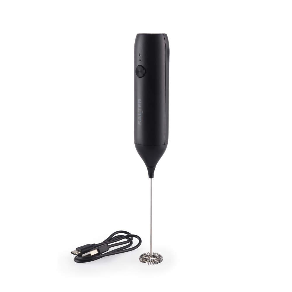 Electric Milk Frother – Handheld Coffee Foam Maker