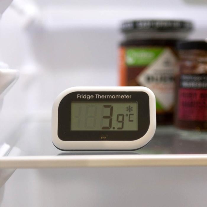 Digital Fridge Thermometer – Refrigerator &amp; Freezer Temperature Monitor