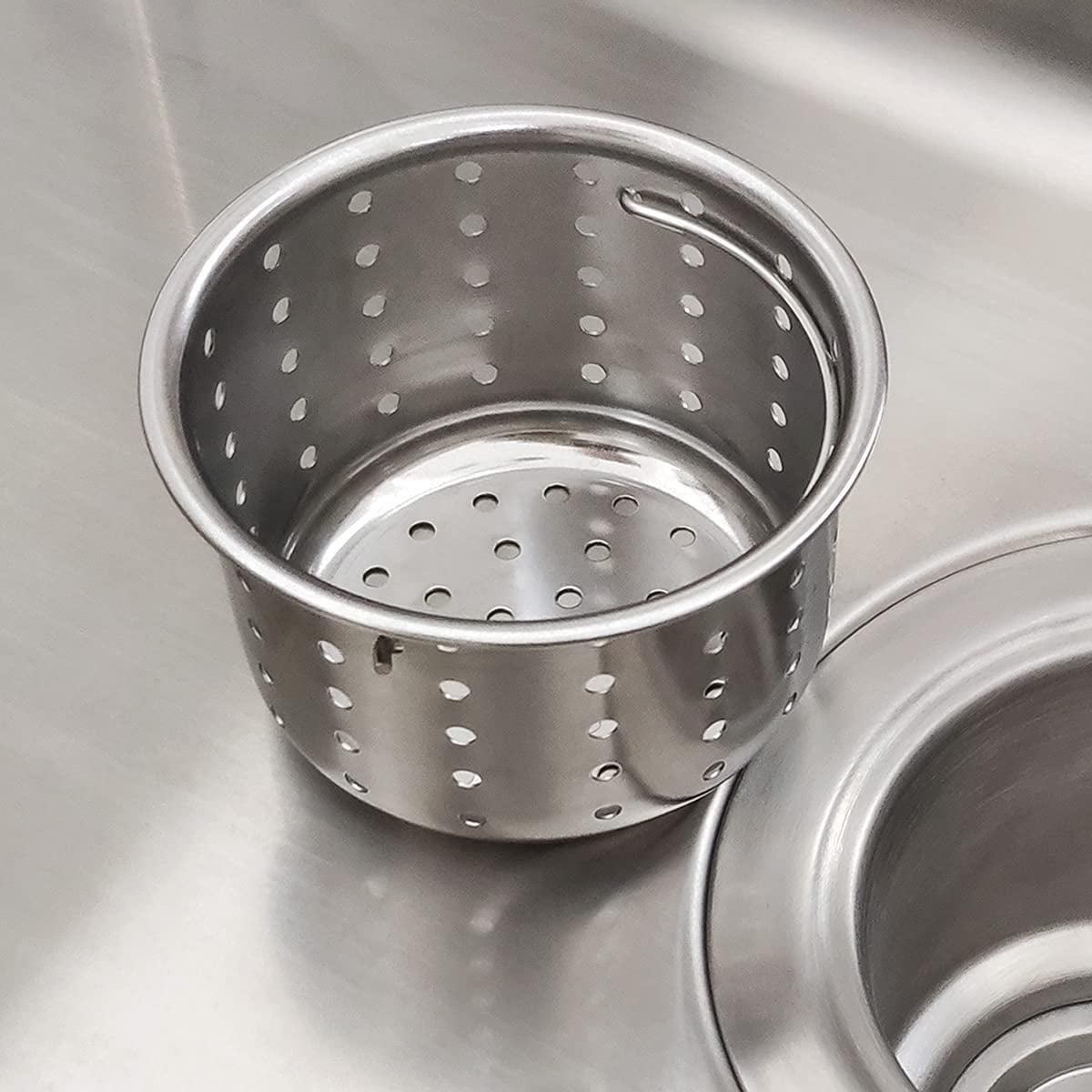 Stainless Steel Sink Strainer Basket – Kitchen Drain Filter