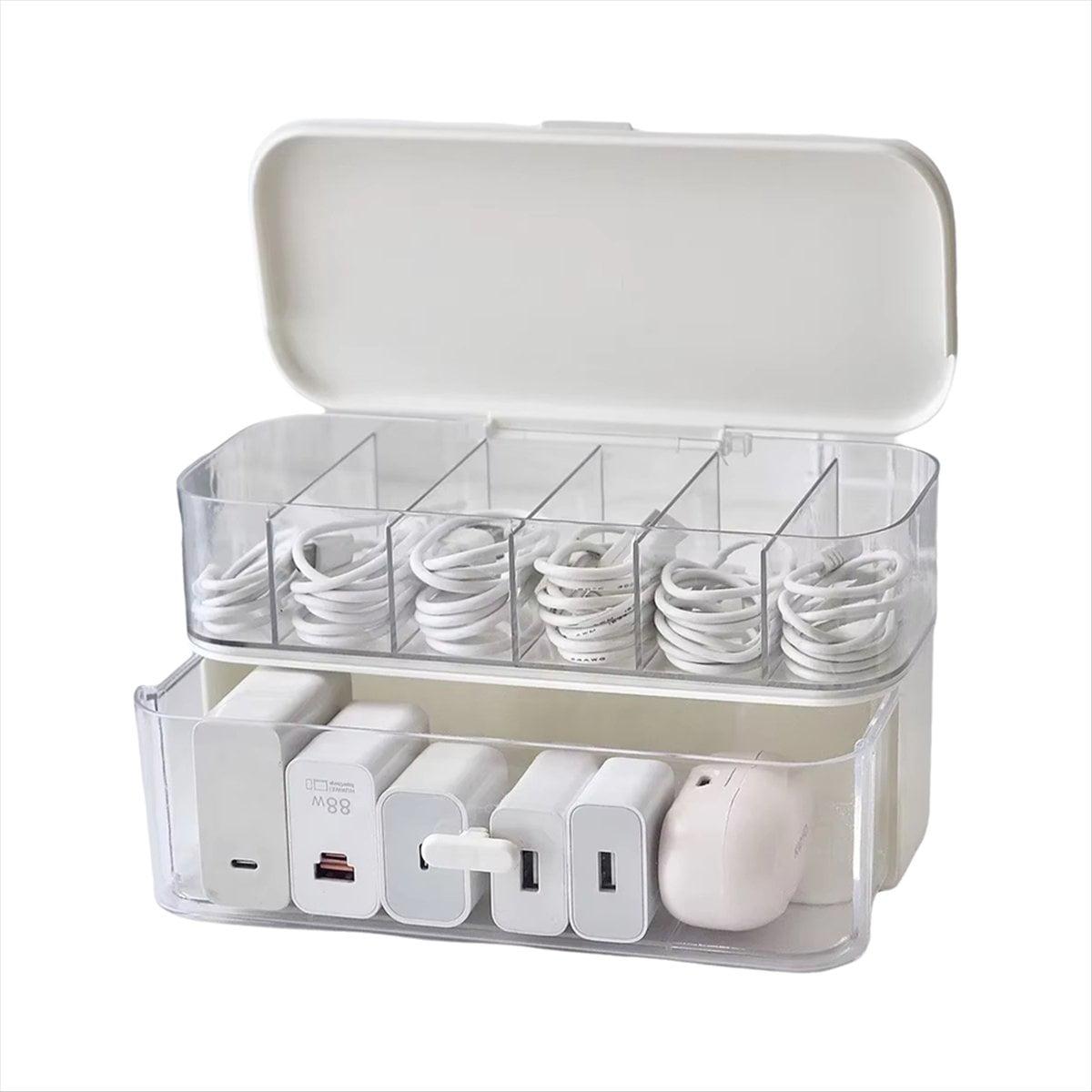 Magnetic Cable Clips – Self-Adhesive Cord Holders