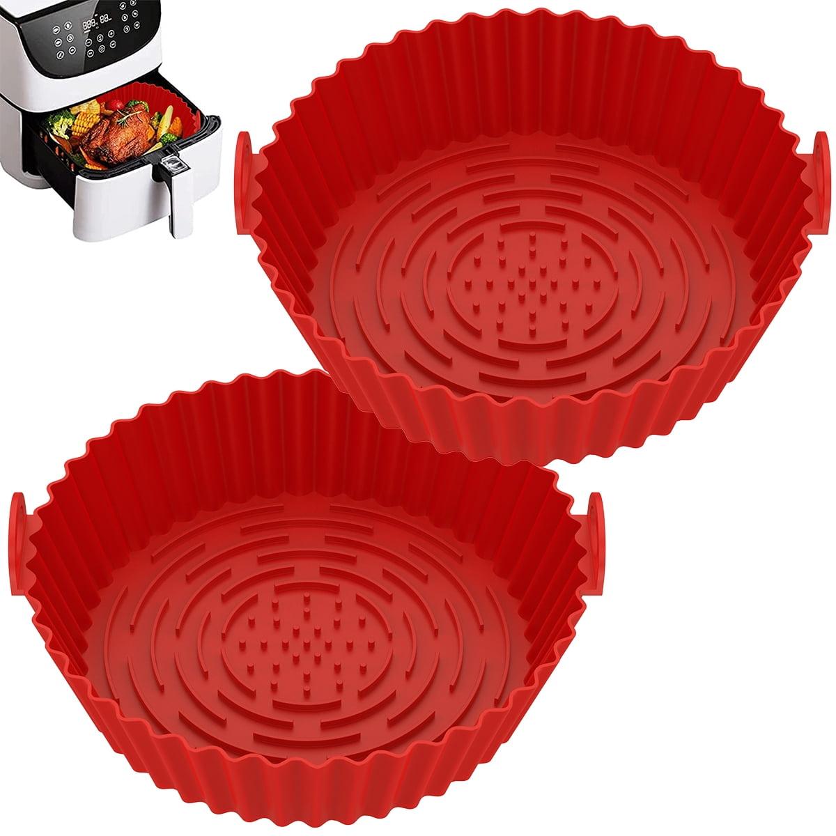 Silicone Air Fryer Liners – Non-Stick Reusable Baking Tray