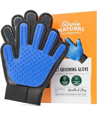 Pet Grooming Glove – Hair Removal & Grooming Brush