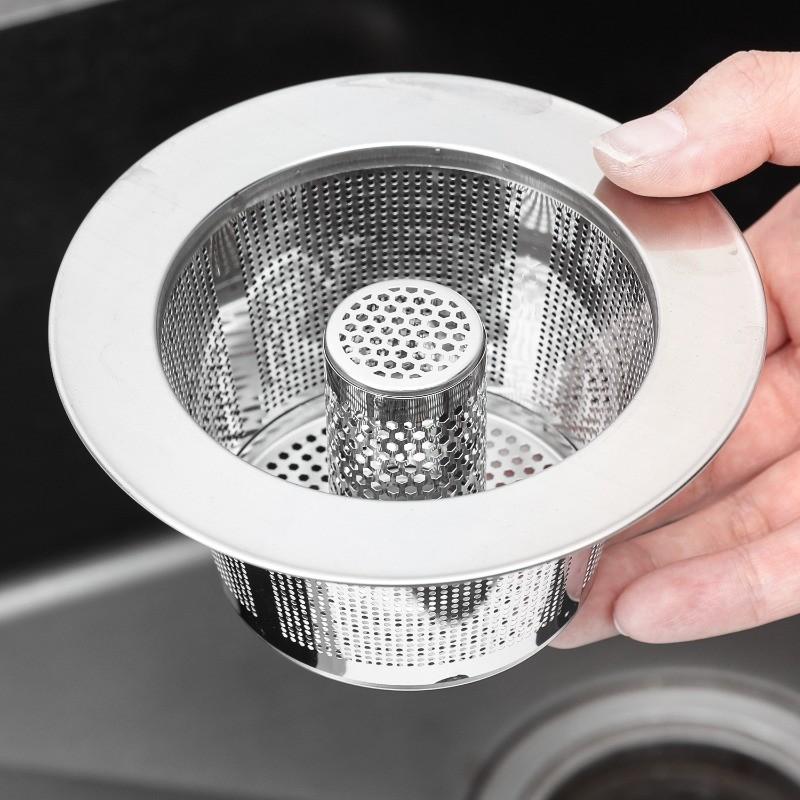 Stainless Steel Sink Strainer Basket – Kitchen Drain Filter